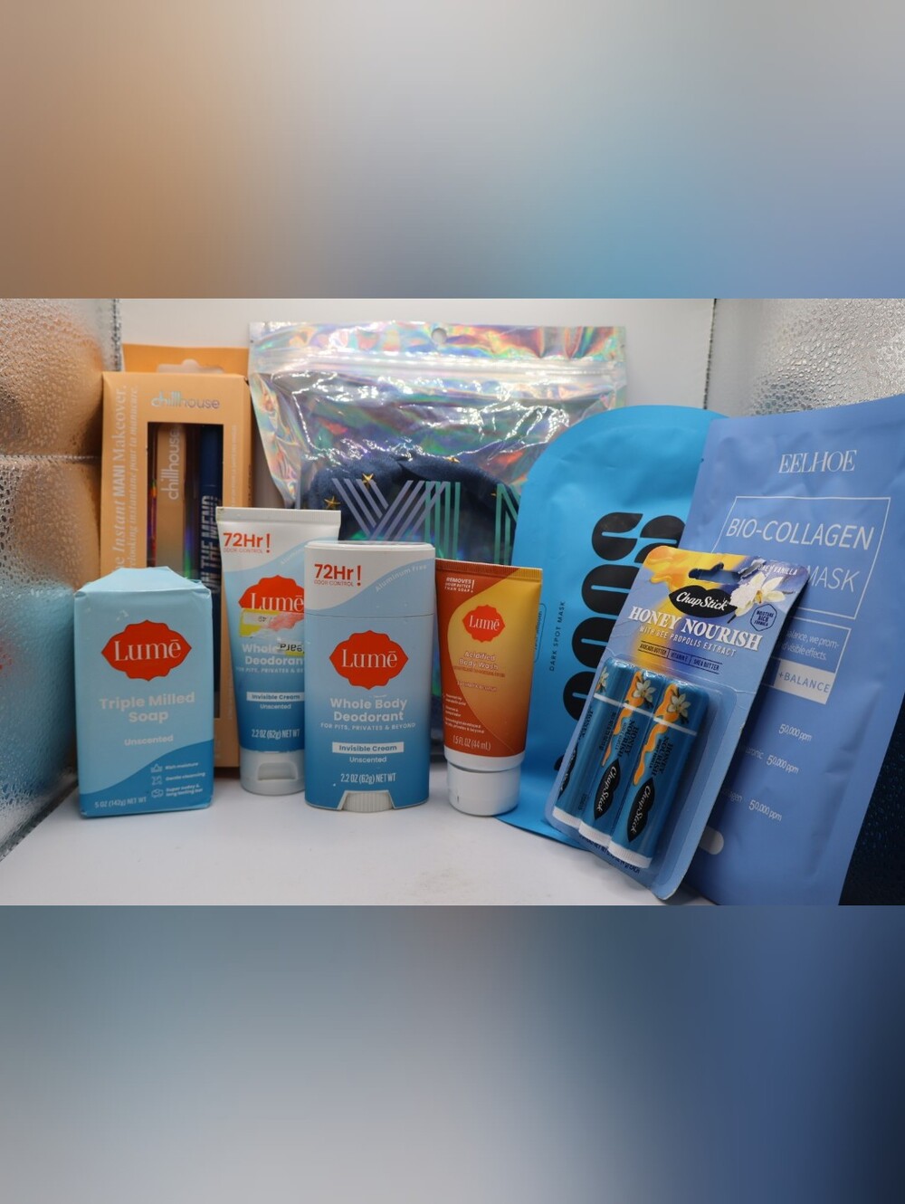 Lumē Whole Body Deodorant & Body Wash Bundle - Chapstick DIY Mani Face Mask